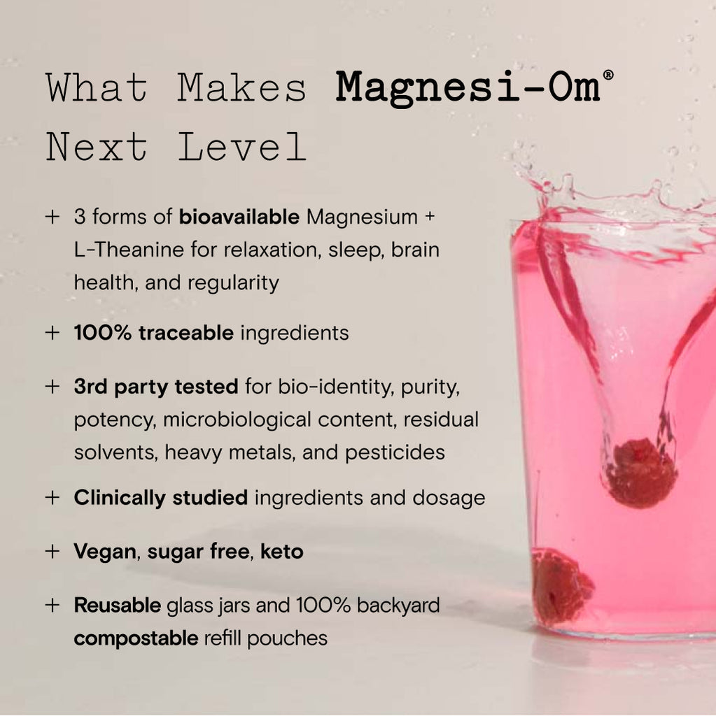 Moon Juice Magnesi-Om Berry Jar Brain Health Rest