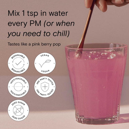 Moon Juice Magnesi-Om Berry Jar Brain Health Rest